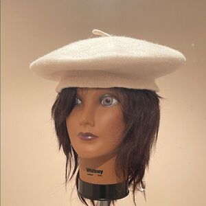 Fashion Nova Classic Cream Beret